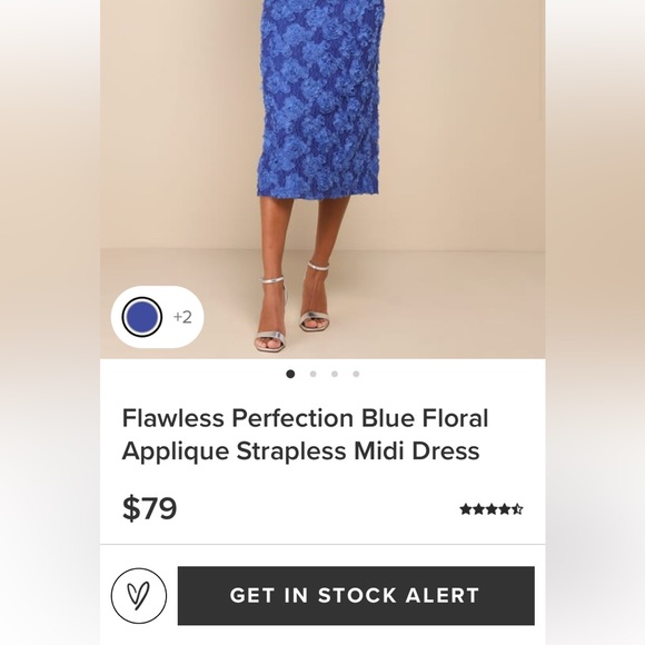 LULUS WEDDING GUEST MIDI DRESS NEW - Picture 6 of 6